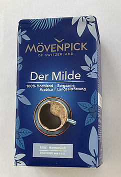 Кофе молотый MOVENPICK  Der Milde, 100% Арабика, 500 грамм