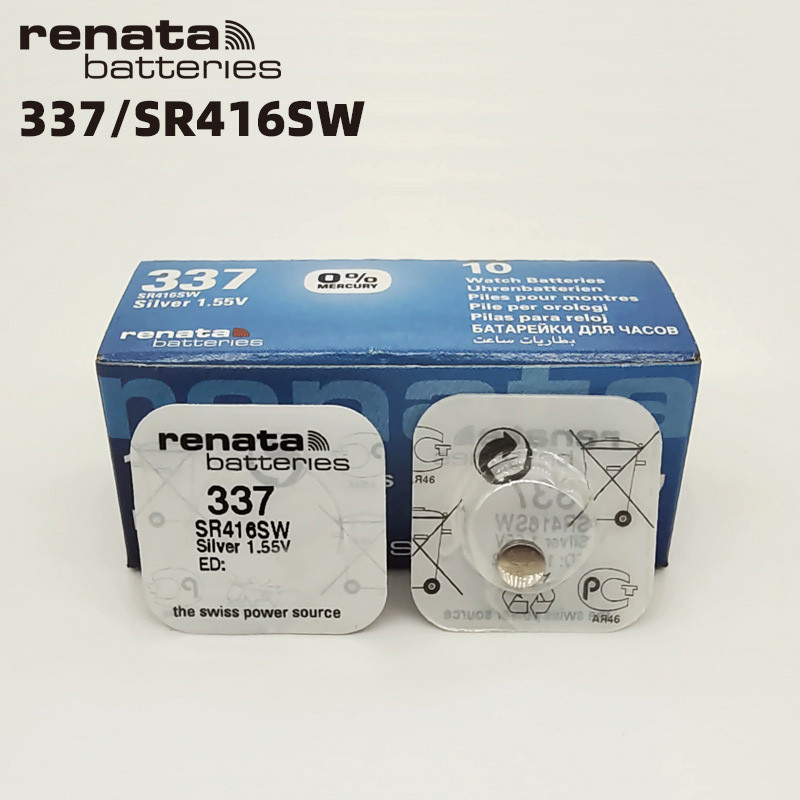 Батарейка часовая RENATA 337  SR416SW оригинал