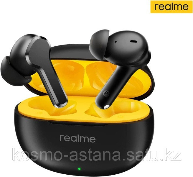 Беспроводные наушники RealMe Buds T100 (черные) - фото 1 - id-p108709023