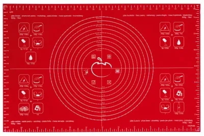 Лист Mastrad кулинарный 40*60 см красный - в прозрачной коробке F45210 - фото 3 - id-p108709178