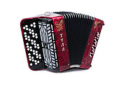 БАЯН БН-46 УЧЕНИЧЕСКИЙ ДВУХГОЛОСНЫЙ "ТУЛА" 77/46Х37-II