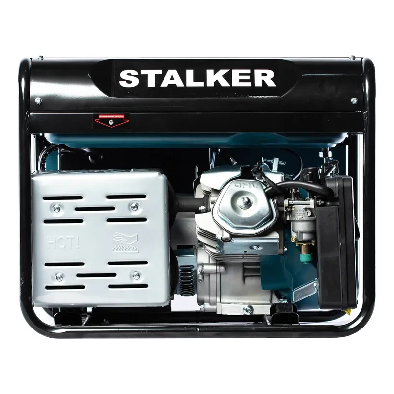 Бензиновый генератор STALKER SPG-9800E (N) / 7кВт / 220В - фото 3 - id-p97546188