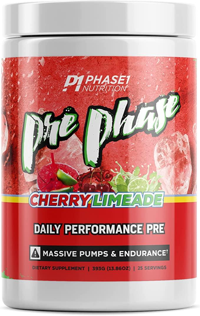 Предтренировочный комплекс Pre-Phase, 25 порций, Phase On Nutrition Cherry limeade - фото 3 - id-p108696228