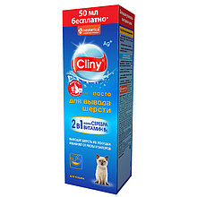 К111 Cliny, паста для выведения шерсти у кошек, 200мл