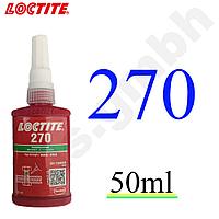 Loctite 270 резьбовой фиксатор высокой прочности 50 мл
