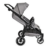Коляска для двойни Pituso Duocity колеса PU Grey, фото 5