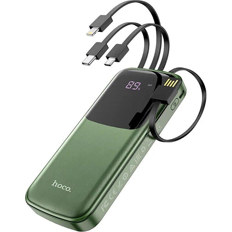 POWER BANK HOCO DB07 10000 мАч, 4 выхода, быстрая зарядка - фото 2 - id-p108711753