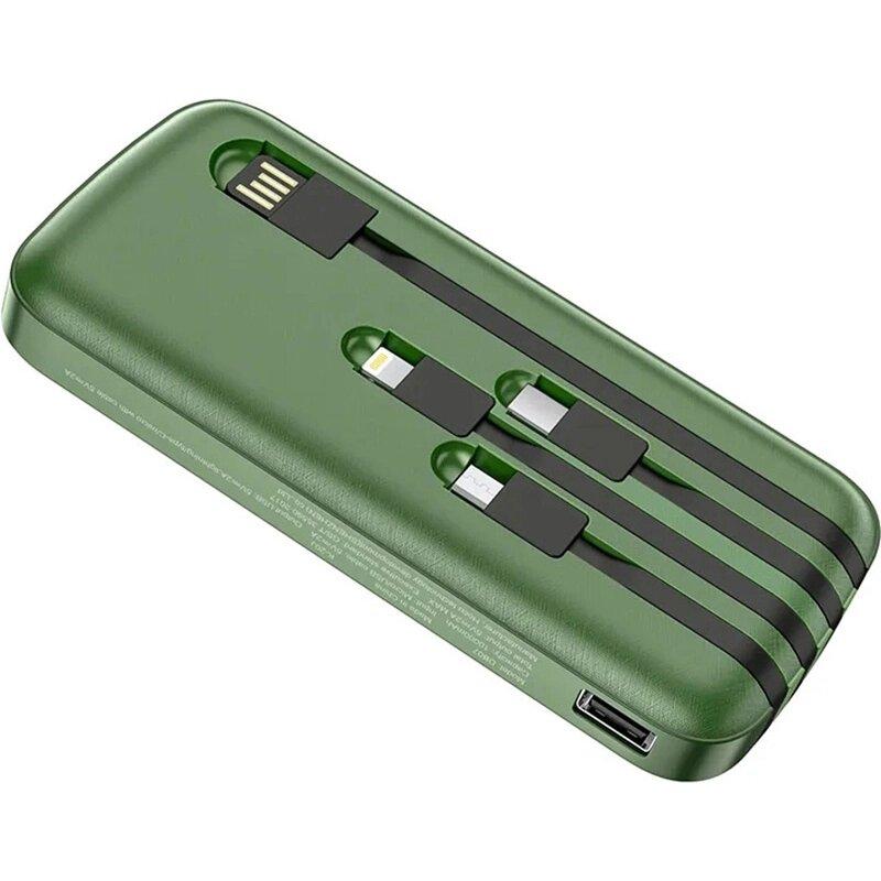 POWER BANK HOCO DB07 10000 мАч, 4 выхода, быстрая зарядка - фото 5 - id-p108711753