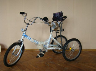 Велосипед 3-хколесный для детей с ДЦП от 5 до 10 лет