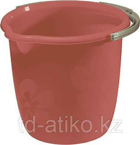 Ведро 10 л (бордовый) 432105521
