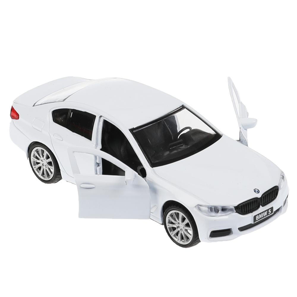 Технопарк Металлическая инерционная модель BMW 5 Series Sedan M-Sport, белый - фото 4 - id-p108662280