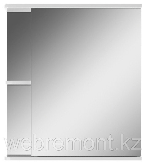 Шкаф-зеркало Норма 60 см 1-60 правый АЙСБЕРГ - фото 3 - id-p108716880