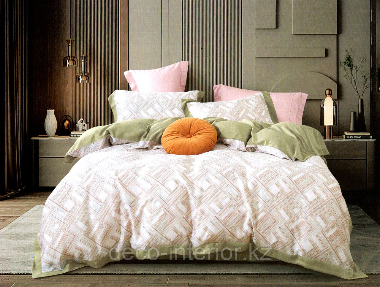 Комплекты постельного белья из тенселя с цветочными принтами - фото 4 - id-p95694752