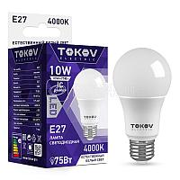 Лампа светодиодная Tokov Electric 10Вт А60 6500К Е27 176-264В