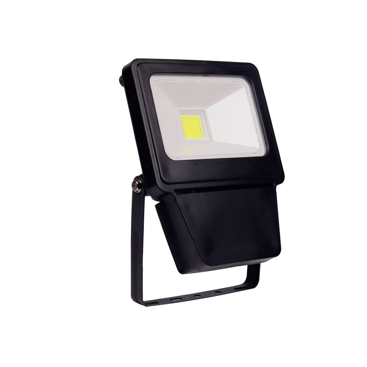 Прожектор LED COB 20W BLACK 6000K, фото 1