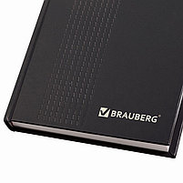 Ежедневник датированный на 4 года А5 135х207 мм BRAUBERG бумвинил 192 л., черный, 126543, фото 2