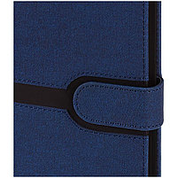 Ежедневник недатир. A5, 160л., кожзам, OfficeSpace "Denim", синий, черный срез 32535, фото 8