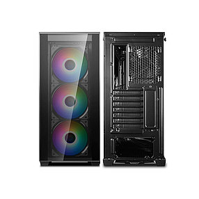 Компьютерный корпус Deepcool MATREXX 70 ADD-RGB 3F без Б/П 2-002963 DP-ATX-MATREXX70-BKG0P-3F, фото 2