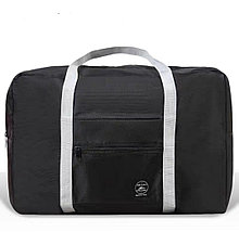 Складная сумка, черная, 43*30*14 см