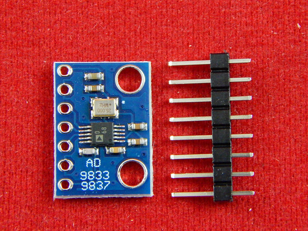 Генератор сигнала, синтезатор частот DDS AD9833, фото 2