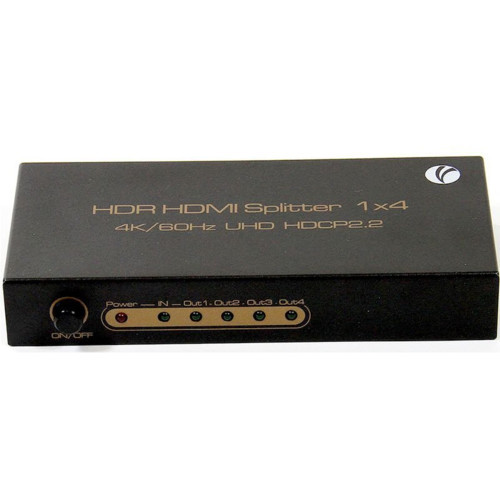 VCOM Разветвитель HDMI 1X4 DD424 VCOM аксессуар для пк и ноутбука (DD424) - фото 1 - id-p108747362
