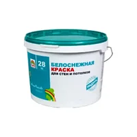 Водоэмульсионная краска Радуга Белоснежная 7 кг