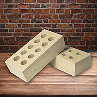 Кирпич облицовочный одинарный 250*120*65 мм Бежевый Крем