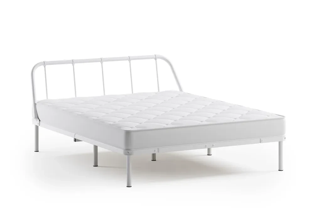 Двуспальная кровать Мира (О) 160х200 см, белая - фото 4 - id-p108749548