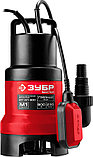 Насос дренажный ЗУБР, Грязная вода, 900 Вт, 230 л/мин, погружной (НПГ-М1-900), фото 4