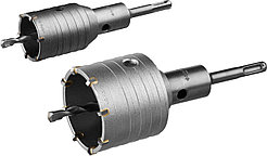 Набор коронок по бетону с оснасткой ЗУБР, 2 шт: d=50-68 мм (29185-H2-1)