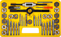 Набор метчиков и плашек STAYER 40 предметов, легированная сталь, серия "MaxCut" (2805-H40_z01)