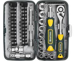 Набор слесарно-монтажного инструмента KRAFTOOL 38 шт., серия "INDUSTRIE" (27970-H38)