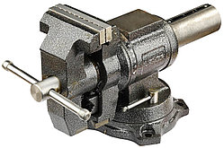 Тиски Зубр 100 мм,  слесарные многофункциональные с поворотом в двух плоскостях  (32712-100)