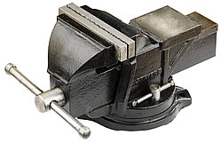 Тиски STAYER 120 мм,  слесарные поворотные  (3256)