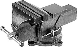 Тиски STAYER 200 мм,  слесарные с поворотным основанием  (3254-200)