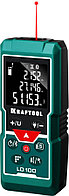 Kraftool лазерлік қашықтық лшегіш, қашықтығы 5 см - 100 м, дәлдігі 1,5 мм (34765)