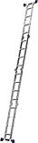Лестница-трансформер Сибин, число ступеней 4 х 4, алюминий, макс. нагрузка 150 кг (38852), фото 4