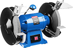 Станок точильный электрический ЗУБР, 750 Вт, асинхронный, серия "Профессионал" (ЗТШМЭ-250-750)