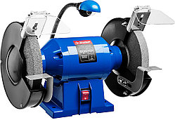 Станок точильный электрический ЗУБР, 600 Вт, асинхронный, серия "Профессионал" (ЗТШМЭ-200-600)