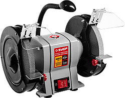 Станок точильный электрический ЗУБР, 450 Вт, асинхронный (ЗТШМ-200-450)