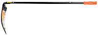 Коса-серпан Зайка с металлическим черенком, лезвие 36 см (39808)