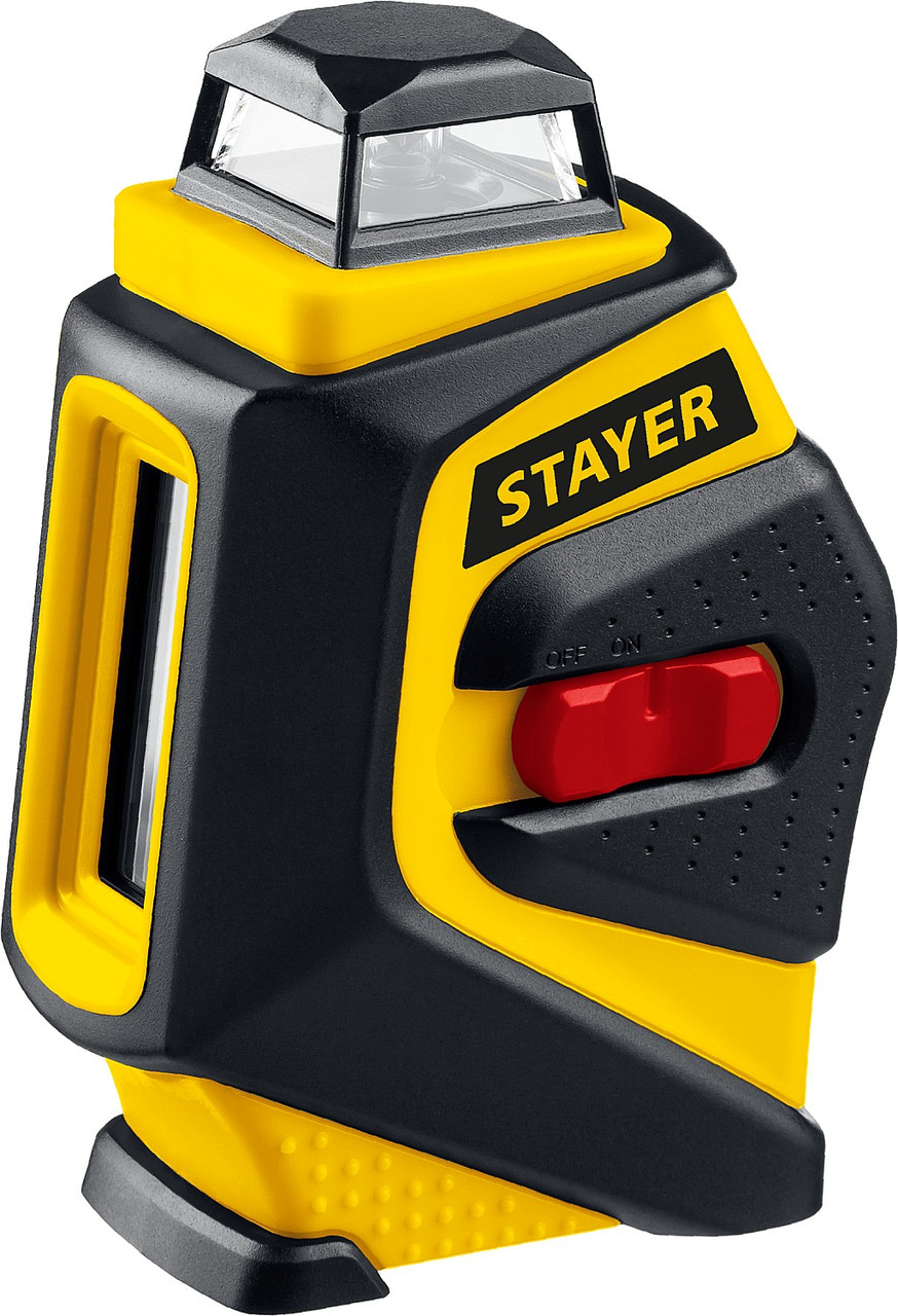 Нивелир лазерный линейный SL360 STAYER, крест + 360 град горизонталь, сумка (34962) - фото 3 - id-p108752406