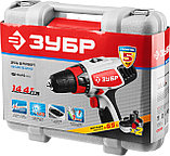 Дрель-шуруповерт ЗУБР Ni-Cd, 14.4 В, 2 аккумулятора, серия "Профессионал" (ЗДА-14.4-2 КИН20), фото 5