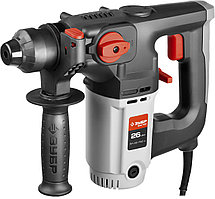Перфоратор вертикальный электрический ЗУБР, 750 Вт, 0-1100 об/мин, 0-4800 уд/мин (ЗП-26-750 ЭК)