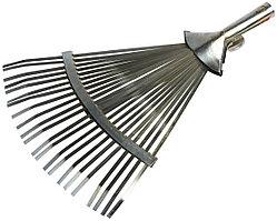 Грабли веерные регулируемые, Grinda, 320 - 420 мм, 22 плоских зубца (8-421875_z01)
