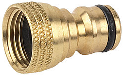 Адаптер внешний, Raco, 1/2", латунный, (соединитель-резьба внешняя)  (4246-55010B)