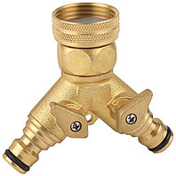 Распределитель двухканальный,Raco, 3/4" х 1", (резьба внешняя-соединитель)  (4246-55035B)