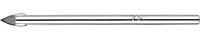 Сверло по стеклу и кафелю URAGAN 5 мм, 2-х резцовый, хвостовик цилиндрический (29830-05)
