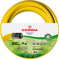 Шланг садовый COMFORT, Grinda, Ø 3/4" х 50 м, 25 атм., 3-х слойный, армированный (8-429003-3/4-50_z02)