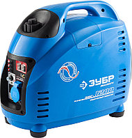 Генератор бензиновый, ЗУБР, 1/1.2 кВт, Инверторный, однофазный, синхронный (ЗИГ-1200)